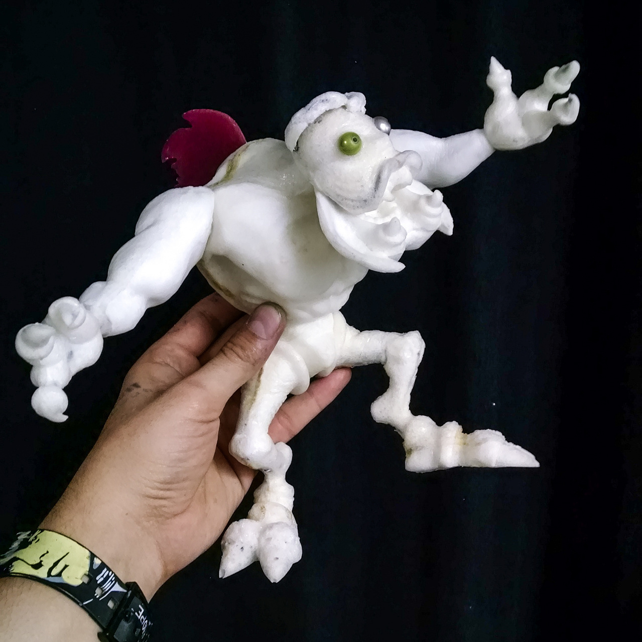 Freshly casted